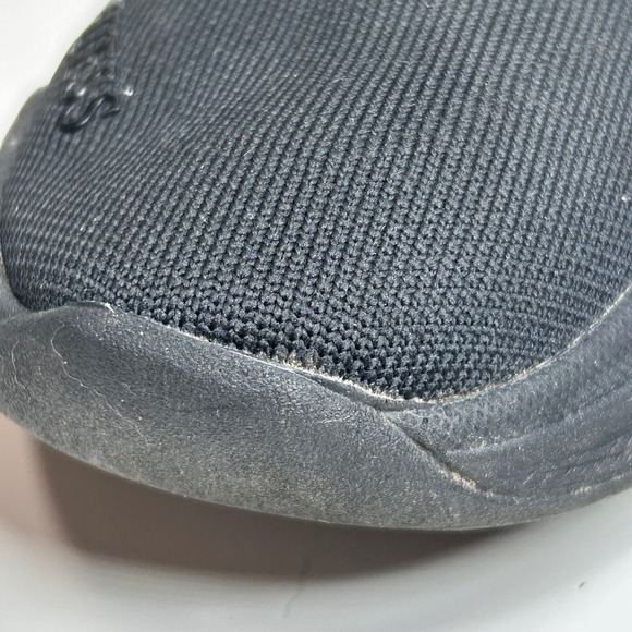 GUESS Womens 7.5 Black Knit Sock Sneakers Chunky Logo Platform High Top Shoes - Picture 6 of 14